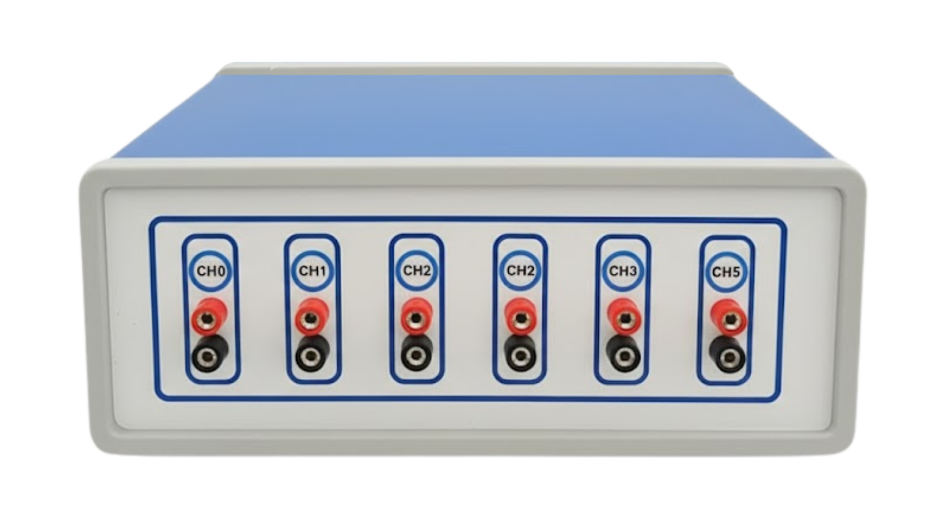 RCPT apparatus with six labeled ports on a white backgroundus