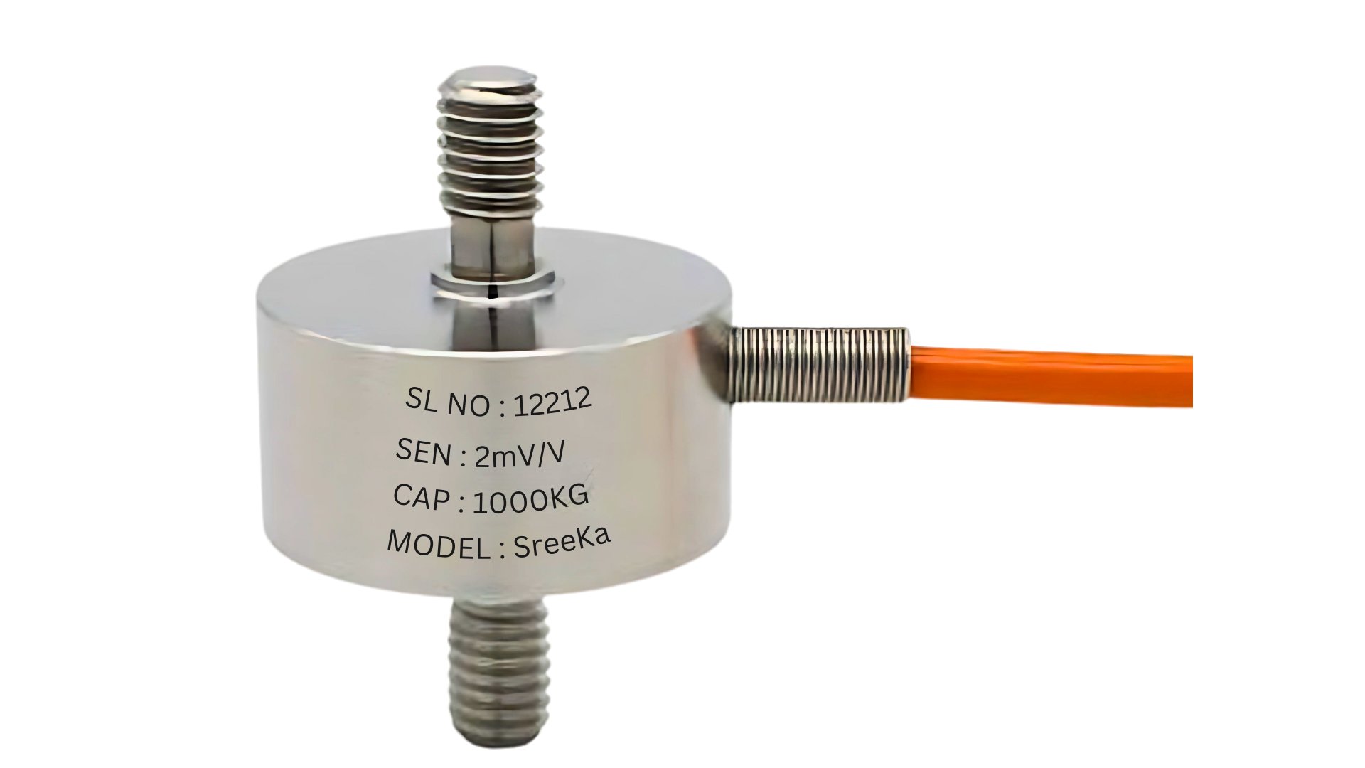 Inline Load Cell for Tension and Compression Measurement – Sree Karuviyiyal