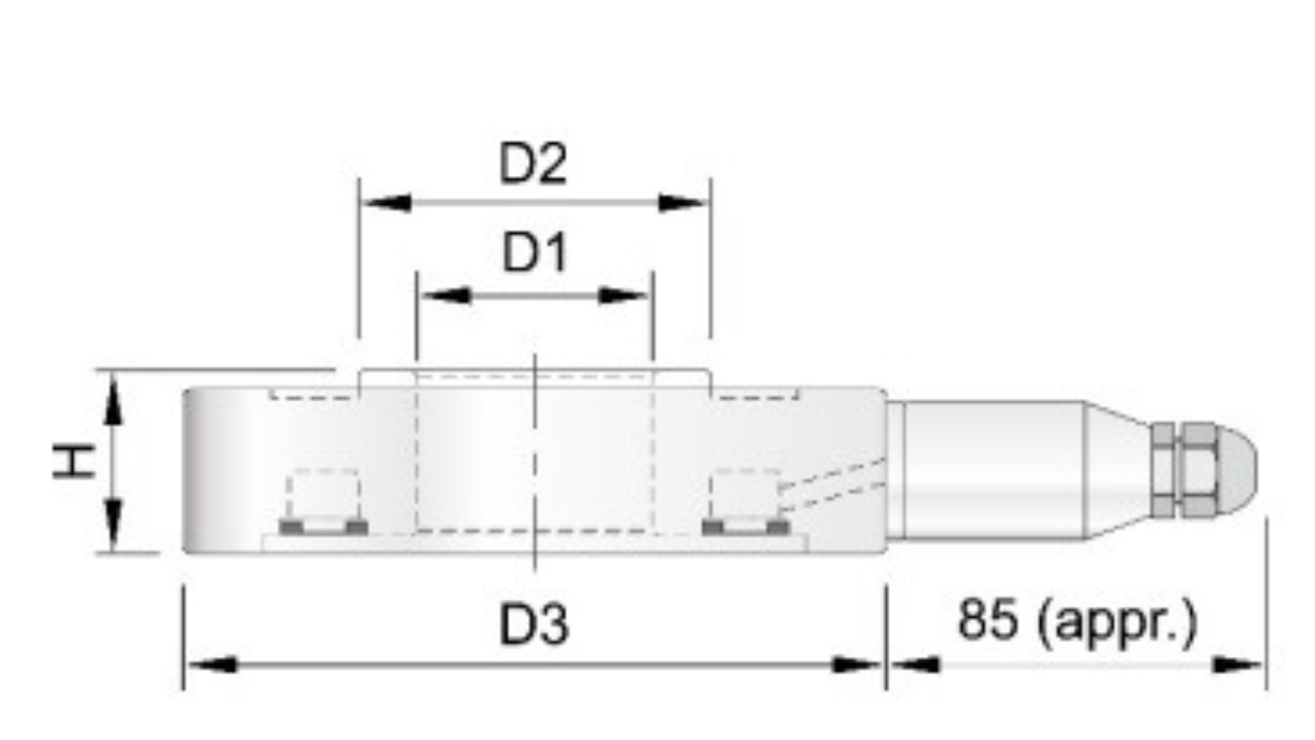 Dimension Guide Load Cell Center Hole Load Cell for Through-Bolt Force Measurement – Sree Karuviyiyal